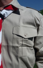 Pfadfinderhemd beige