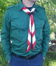 Pfadfinderhemd waldgrün