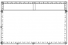 Super-Jurtenrechteckplane XL mit Tüllfenstern Super-Jurtenrechteckplane XL mit Tüllfenstern