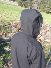 Kohtenstoffjuja / Krempelkapuze / Brusttaschen