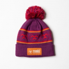 TUBBS POM Beanie purple