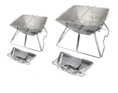 Holzkohlegrill faltbar