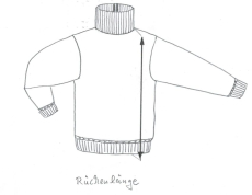 Troyerjacke Elbe Team 100% Schurwolle marineblau