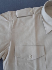 Fahrtenbluse beige für Pfadfinderinnen