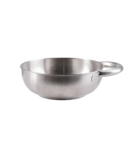 Edelstahl-Bowl groß