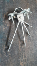 Kleiderhaken für Zeltgestänge