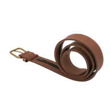 Geldgürtel 80 cm braun