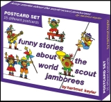 Postkartenset – Funny Stories about the World Scout Jamborees